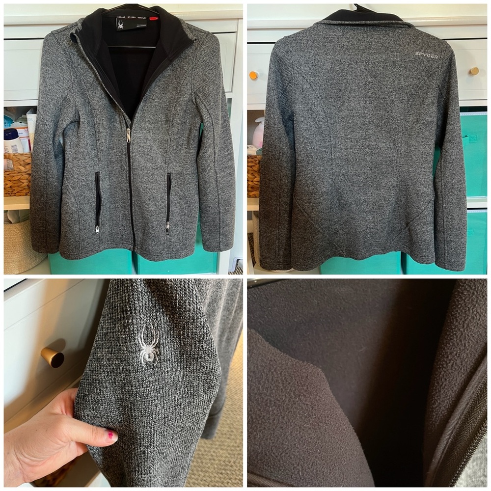 Spyder Women's Charcoal Ski Jacket